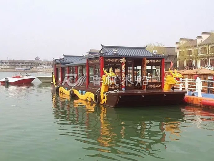 大型龍形畫(huà)舫觀光船