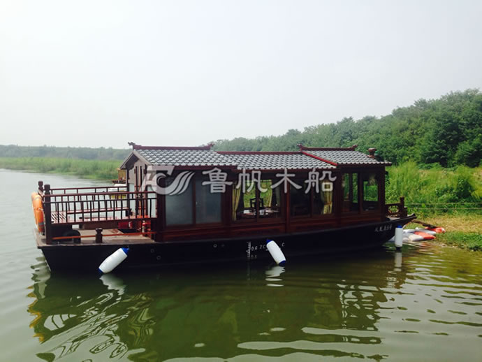 電動(dòng)餐飲觀光畫(huà)舫船